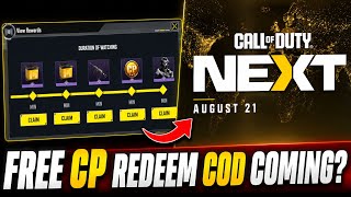 COD NEXT IS COMING! FREE CP & SECRET REWARDS! 🎁🔥