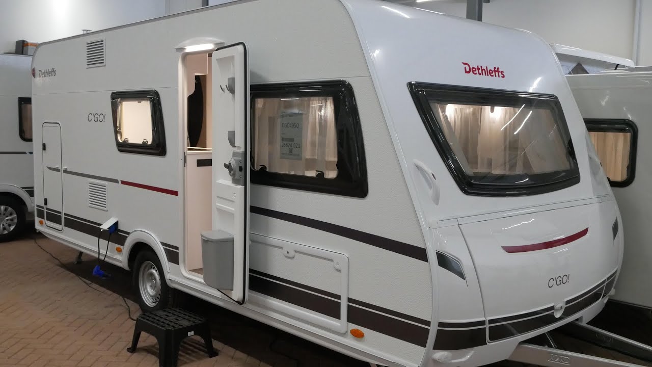 Dethleffs C'Go 495 QSK mover en luifel cadeau