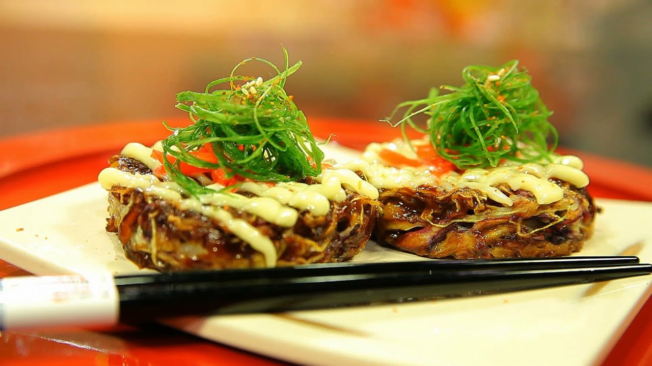 Okonomiyaki (Japanese Style Pancake) By Shreeya | India Food Network