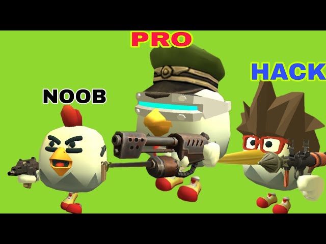 Chicken gun - NOOB vs PRO vs HACKER 