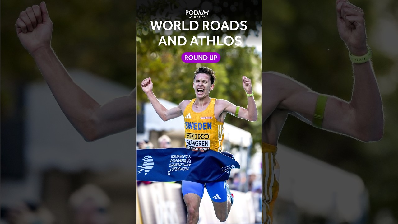 🇸🇪European Record for Andreas Almgren #halfmarathon #WRRCCopenhagen26 #running