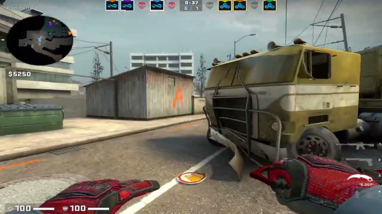 CSGO POV Eternal Fire XANTARES (30/19) vs Cloud9 (overpass) @ ESL Pro ...