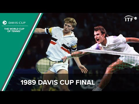Boris Becker vs Mats Wilander | 1989 Davis Cup Final