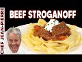 Beef Stroganoff or Stroganov?! - Chef Jean-Pierre