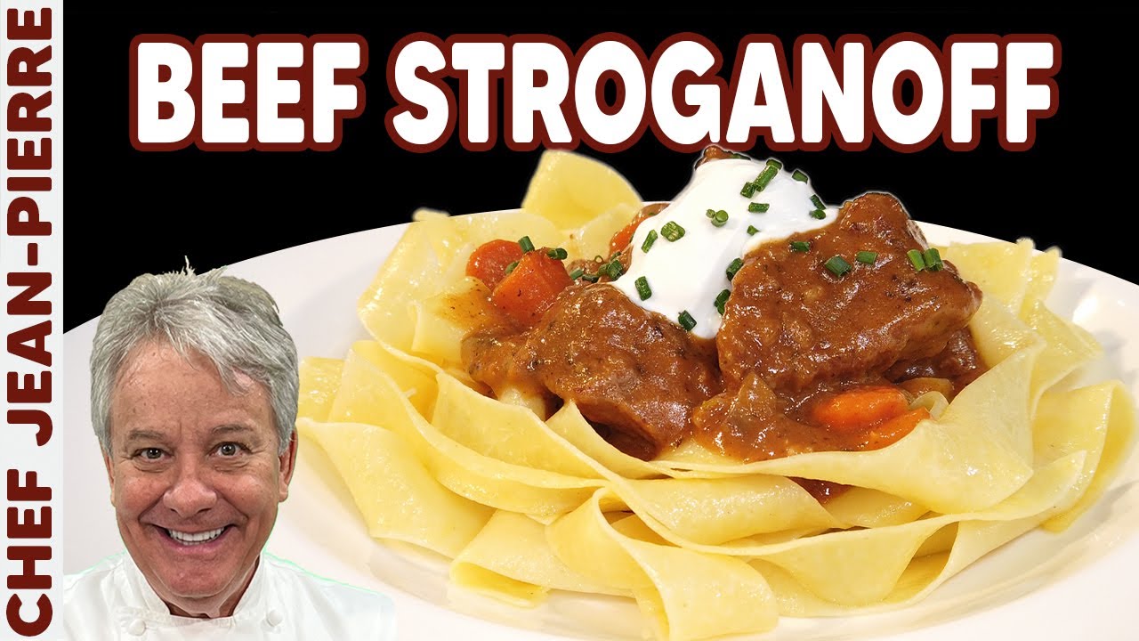 Beef Stroganoff or Stroganov?! - Chef Jean-Pierre