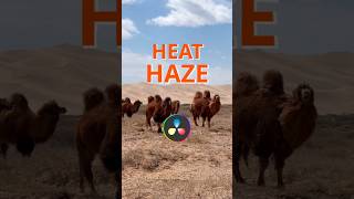 Heat Haze Effect in DaVinci Resolve 🔥 | Cinematic Edit #videoediting