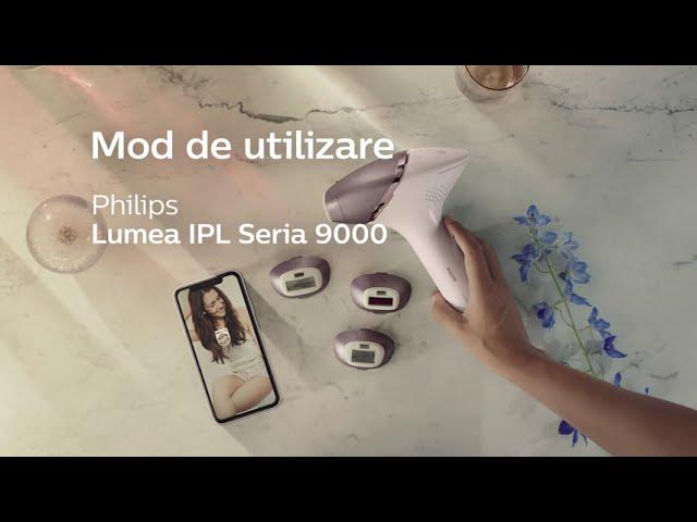 Descopera cum folosesti epilatorul IPL Philips Lumea seria 9000 BRI958/00 -  YouTube