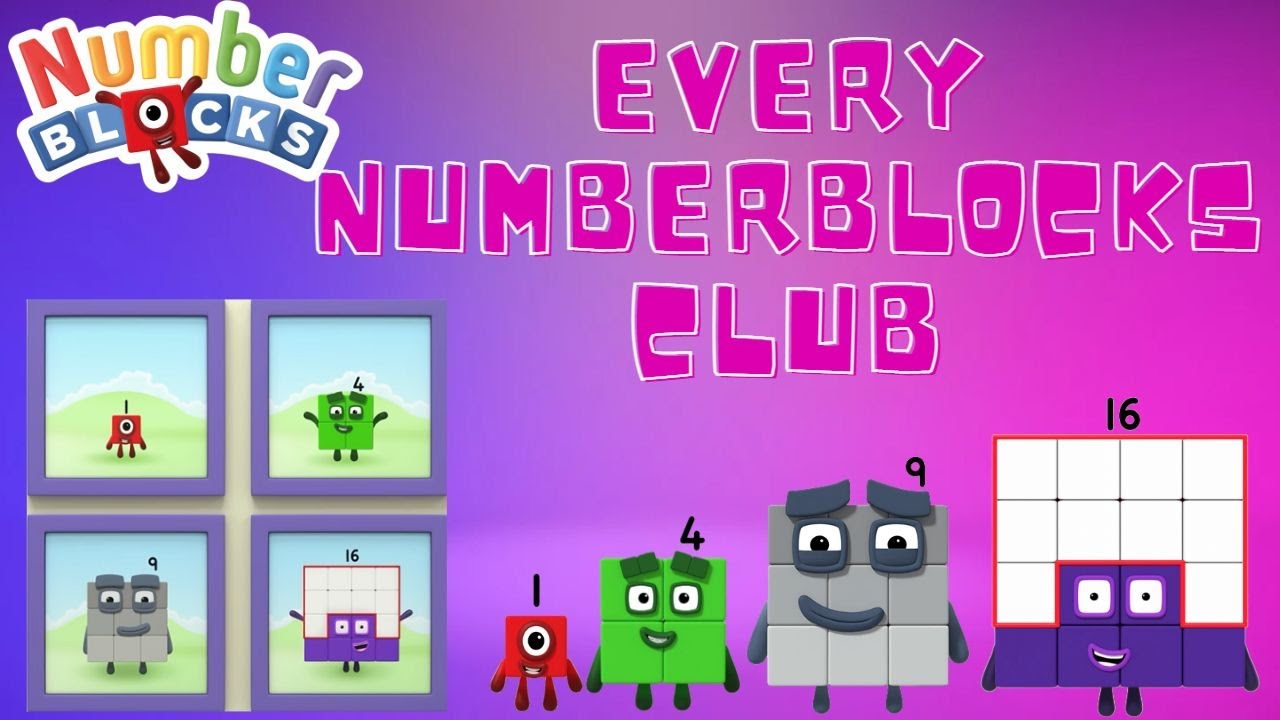 Every Numberblocks Club So Far Learn To Count Thekidinme0308 Youtube