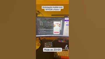Mobile automation with appium and robot