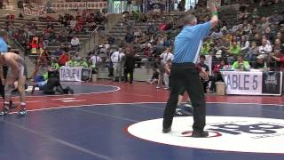 2015 State Wrestling Tournament  6A7A  weight class 132 lbs winner