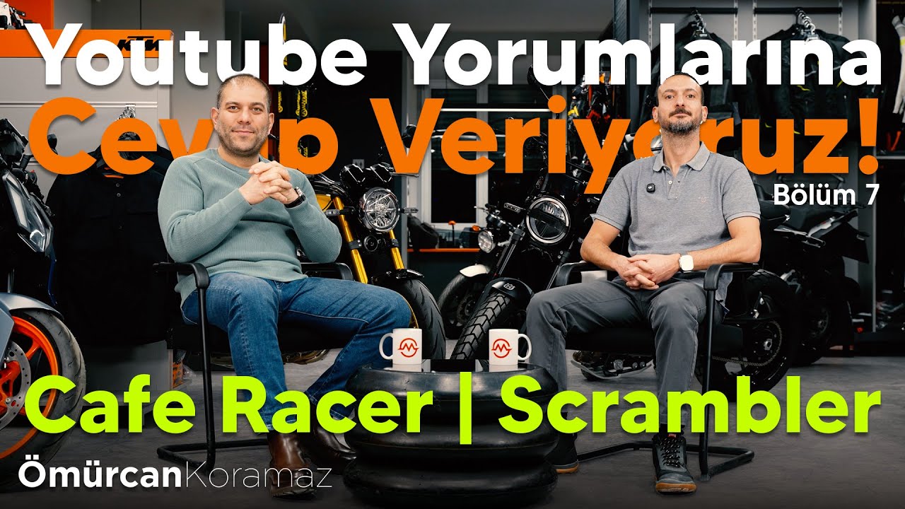 Retro Motorlar Dosyası | Cafe Racer - Scrambler | Youtube Yorumlarına Cevap Veriyoruz! | Bölüm 7