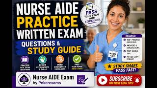 Nurse Aide Practice Written Exam Questions & Study Guide #nursingstudent #exam