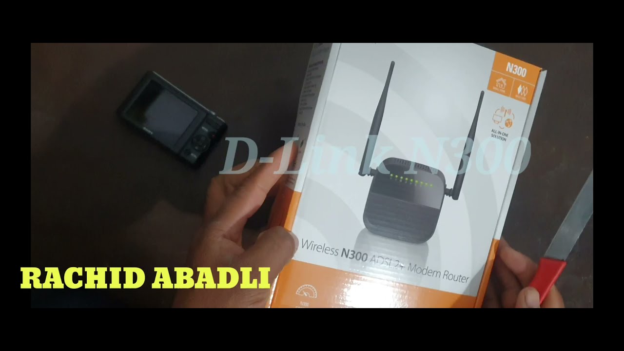 فتح علبة أفضل مودام إقتصادي في الجزائر D Link N300 Youtube