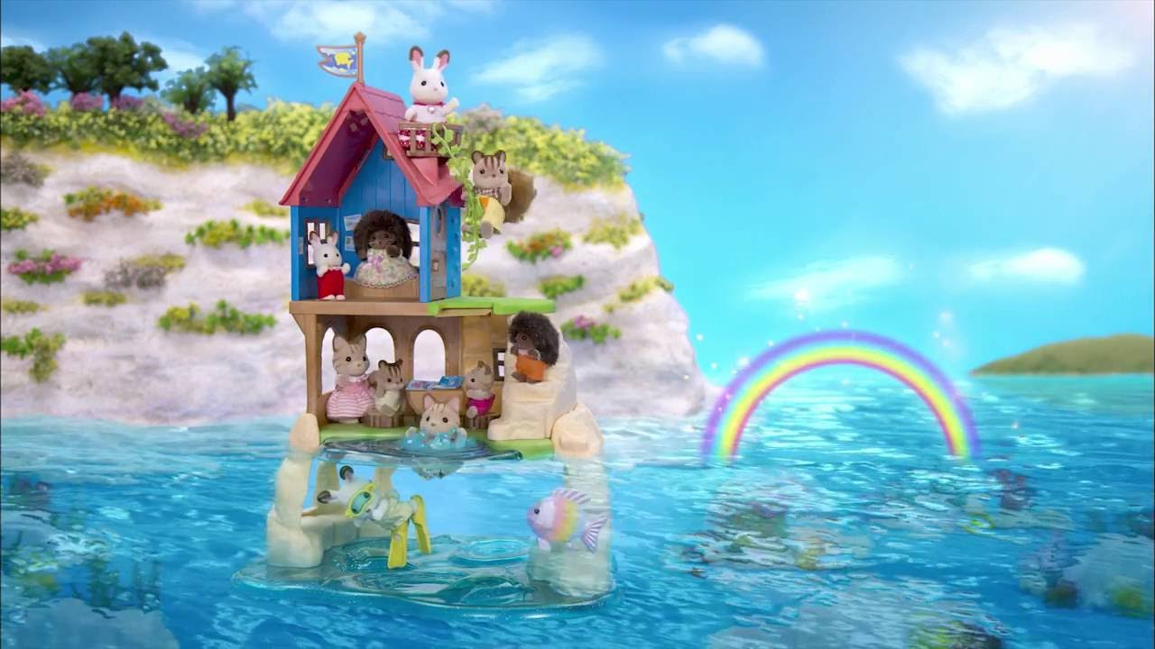 [토이트론/실바니안패밀리] 시크릿 아일랜드 플레이 하우스 속 비밀 이야기! (영문판 애니광고)