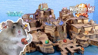 How to Make Golden Castle with Cardboard