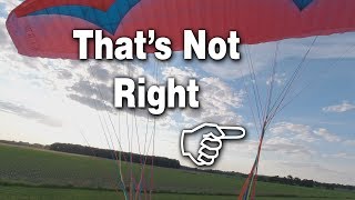 New Paramotor Pilot Makes Noob Mistake On Clip-in