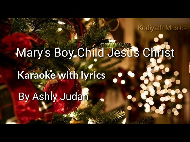 Karaoke Yesus Kristus Anak Laki-laki Maria dengan Lirik (Instrumental) class=