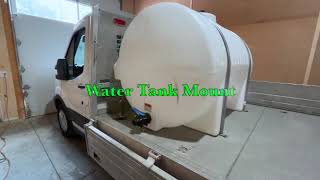Water Tank Mount Soft Washing Flatbed Truck Setup screenshot 5