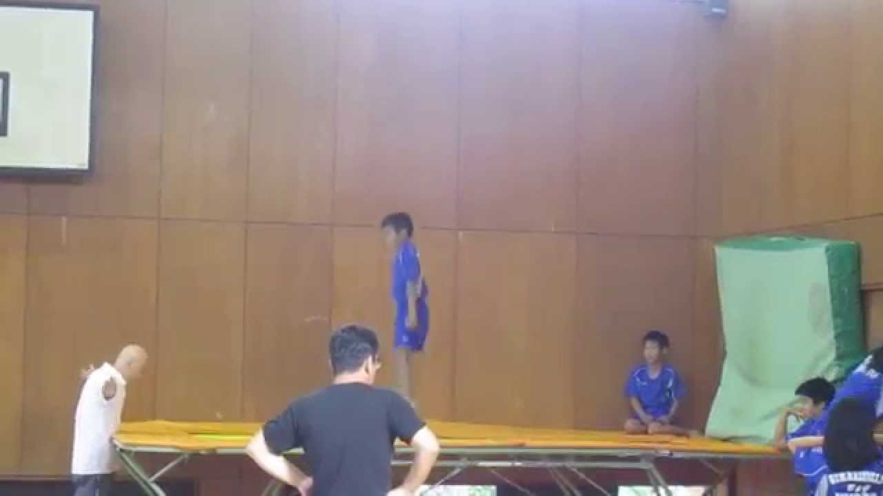 京都少年体操学校 光輝 トランポリン Youtube