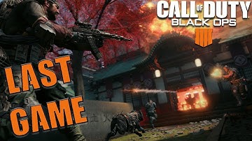 Last Game On Black Ops 4 Beta Xbox Gameplay BO4