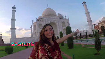 ¿Cómo está construido el Taj Mahal?