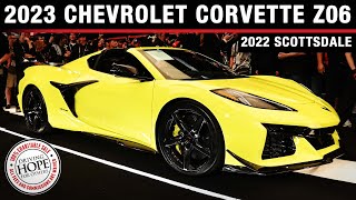 $3.7 MILLION 2023 Chevrolet Corvette Z06 VIN 001 - BARRETT-JACKSON 2022 SCOTTSDALE AUCTION