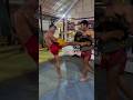 Training with heavy materials to strengthen every part of the body — power comes from pressure #mma