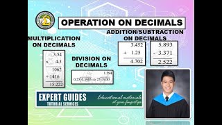 OPERATION ON  DECIMALS