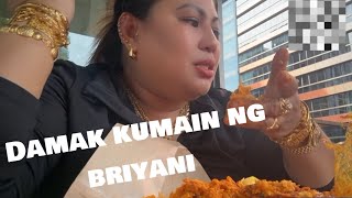 MUKBANG WALANG ARTE DAMAK KUMAIN NG BRIYANI TEKKA MARKET @Sheblue28 @fam-lifedofficialvlogs2449