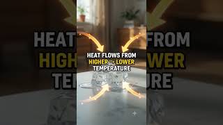 What Is Heat? 🔥 | Energy Transfer Explained in 10 Seconds! #shorts