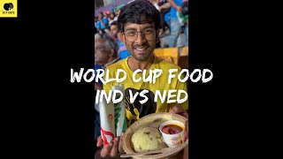 EXCELLENT World Cup Stadium Food In Bengaluru 🏏🏆🍕