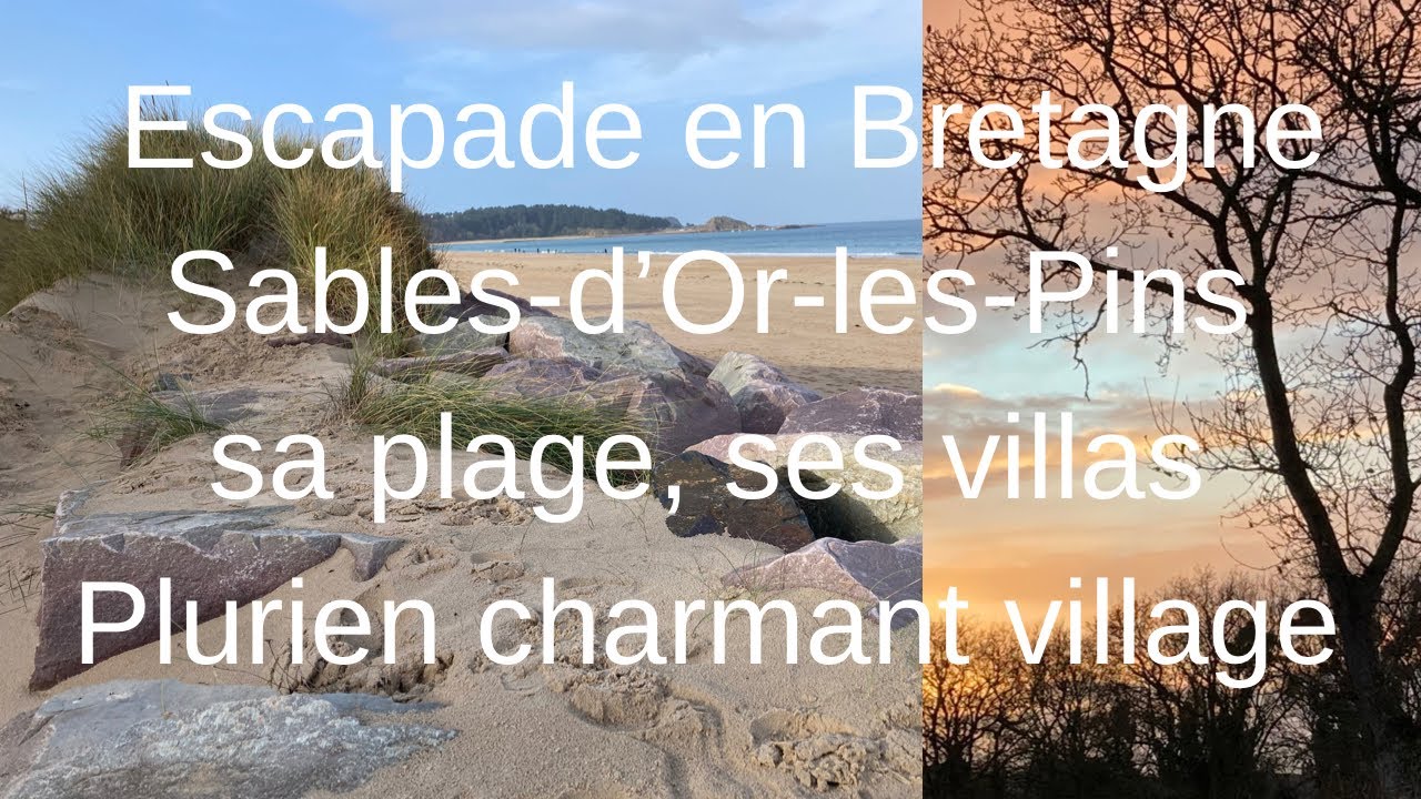 Côtes d’Armor escapade plage & village typique/ Walk on the beach & in a village  Information ⤵️➡️