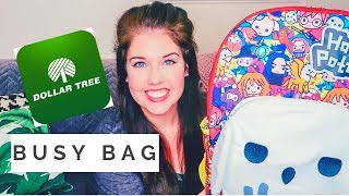 DOLLAR TREE HAUL | Entertaining Toddlers on Planes, Dollar Tree Busy Bag
