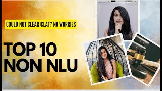 TOP 10 LAW COLLEGES (NON-NLUs) | DOES COLLEGE MATTER FOR PURSUING LAW?