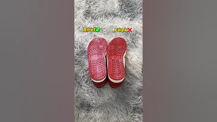 Real Vs Fake Lost & Found Chicago Jordan 1 #sneakerhead #sneakers #viral