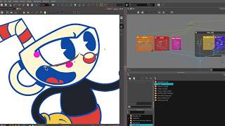 TEST RIG AND ANIMATION CUPHEAD 2DHARMONY