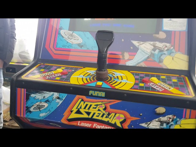 希少品 INTER STELLAR ZANGYUS アーケードゲーム パンフ Interstellar 1983 Funai - YouTube