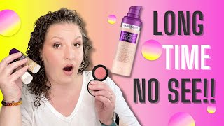 LONG TIME NO SEE GRWM | CoverGirl, Sephora Kids & Chit Chat