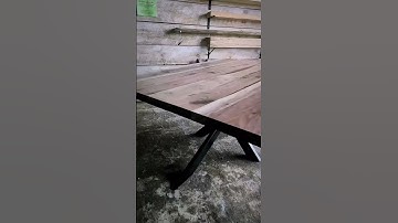 Check out this black walnut table