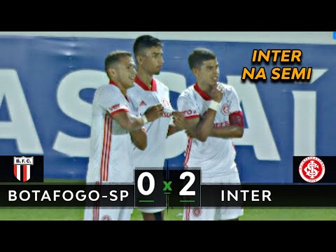 COLORADO NA SEMI | Botafogo-SP 0 x 2 Internacional - Melhores Momentos (HD) - Copa São Paulo 2020