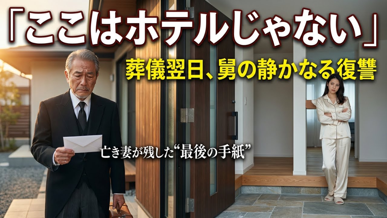 葬儀翌日、嫁の一言「ここはホテルじゃない」。75歳舅の逆襲。