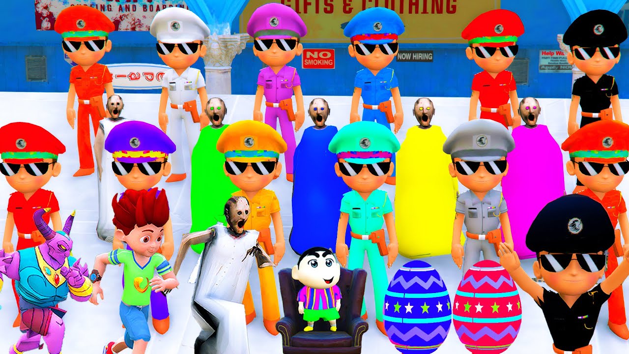 Zombie LITTLE SINGHAM Zombie GRANNY WITH Zombie KICKO Zombie SHINCHAN FOUND IN GTA 5 #3