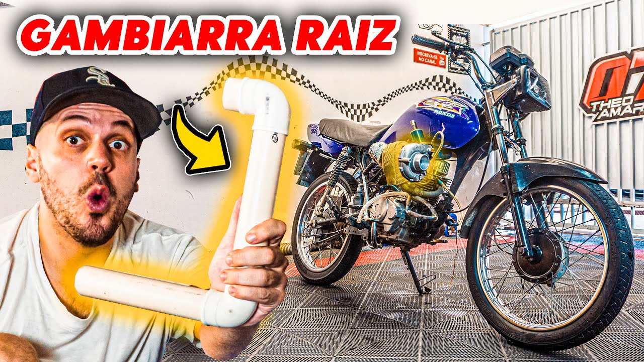 LIGUEI O TURBO da CG, SERÁ QUE DÁ PRESSÃO? - Theo Amaral