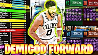 Demigod Power Forward Build. Best Power Forward Build 2k22 Next Gen. Best All Around Build.