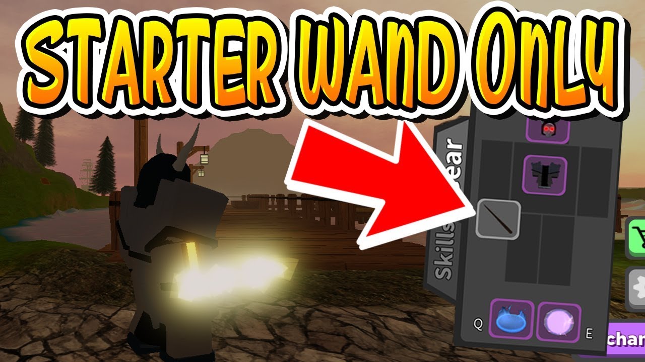 Only Using A Starter Wand In Kings Castle In Dungeon Quest Roblox - tgc 50 robux donation roblox