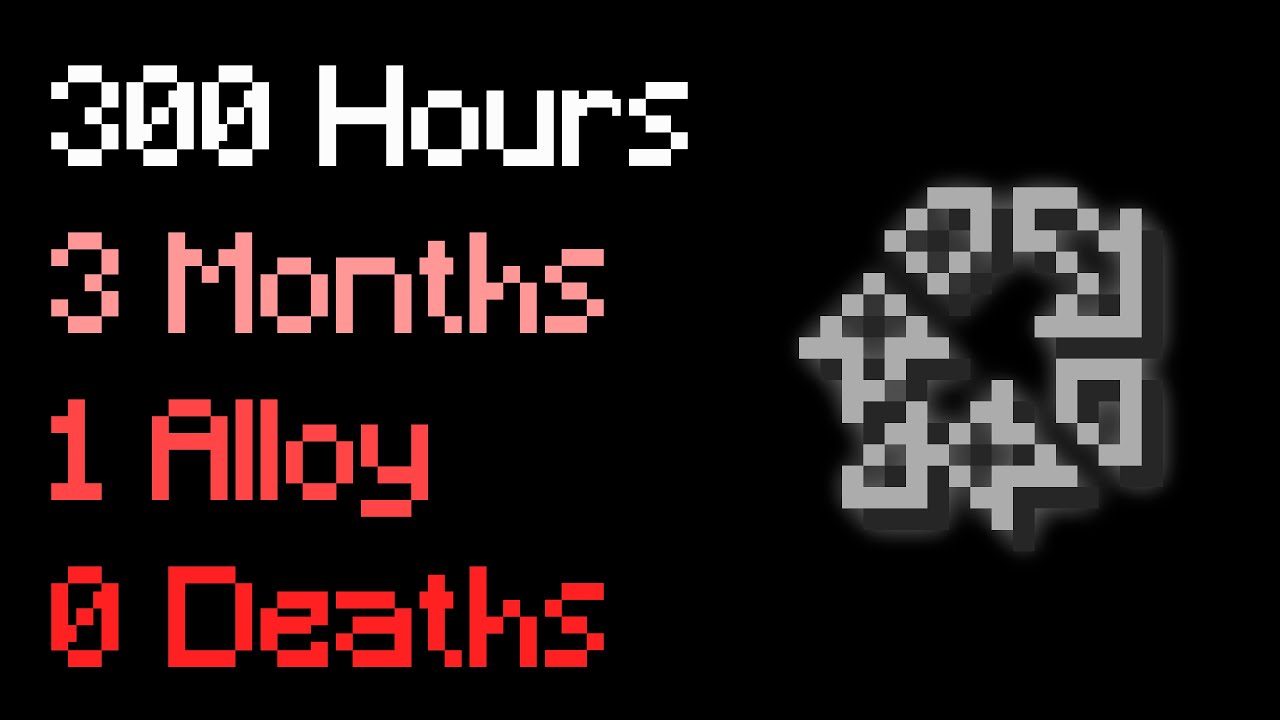 I Spent 300 Hours in Hardcore Ironman | Hypixel Skyblock (FULL MOVIE)