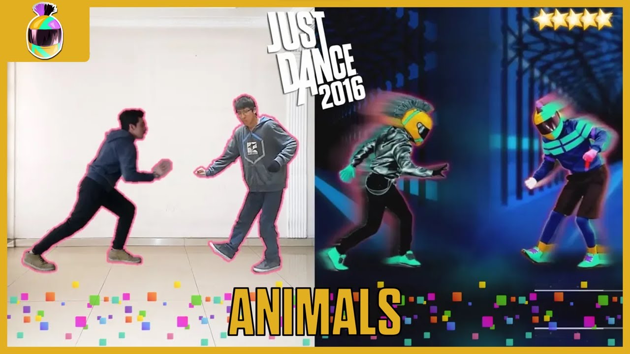 Animals Martin Garrix Just Dance 2016 Youtube
