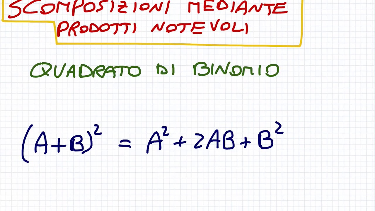 di polinomi quadrato di un binomio YouTube di polinomi quadrato di un binomio YouTube