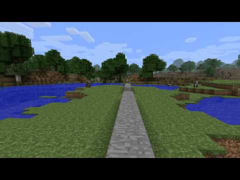 Length of Sprint Jump in Minecraft Beta 1.8