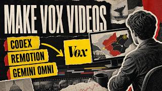 I Made Vox-Style Motion Graphics Video Using Only ChatGPT Codex, Gemini Omni & Remotion